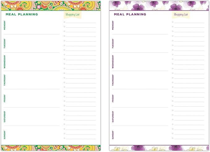 Meal Planning Pad 6"x9", 80 Sheets Per Pad - Image 7