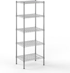 Regal Altair 18" Deep x 24" Wide x 64" Height Wire Shelving Kit | 5-Tier | NSF by Regal+Altair