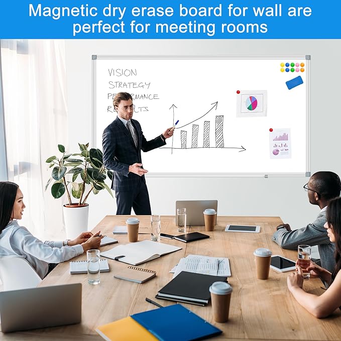 White Board Dry Erase Whiteboard - Image 6