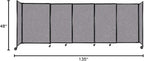 Versare Straightwall Sliding Portable Wall Partition | Freestanding Office - Image 7