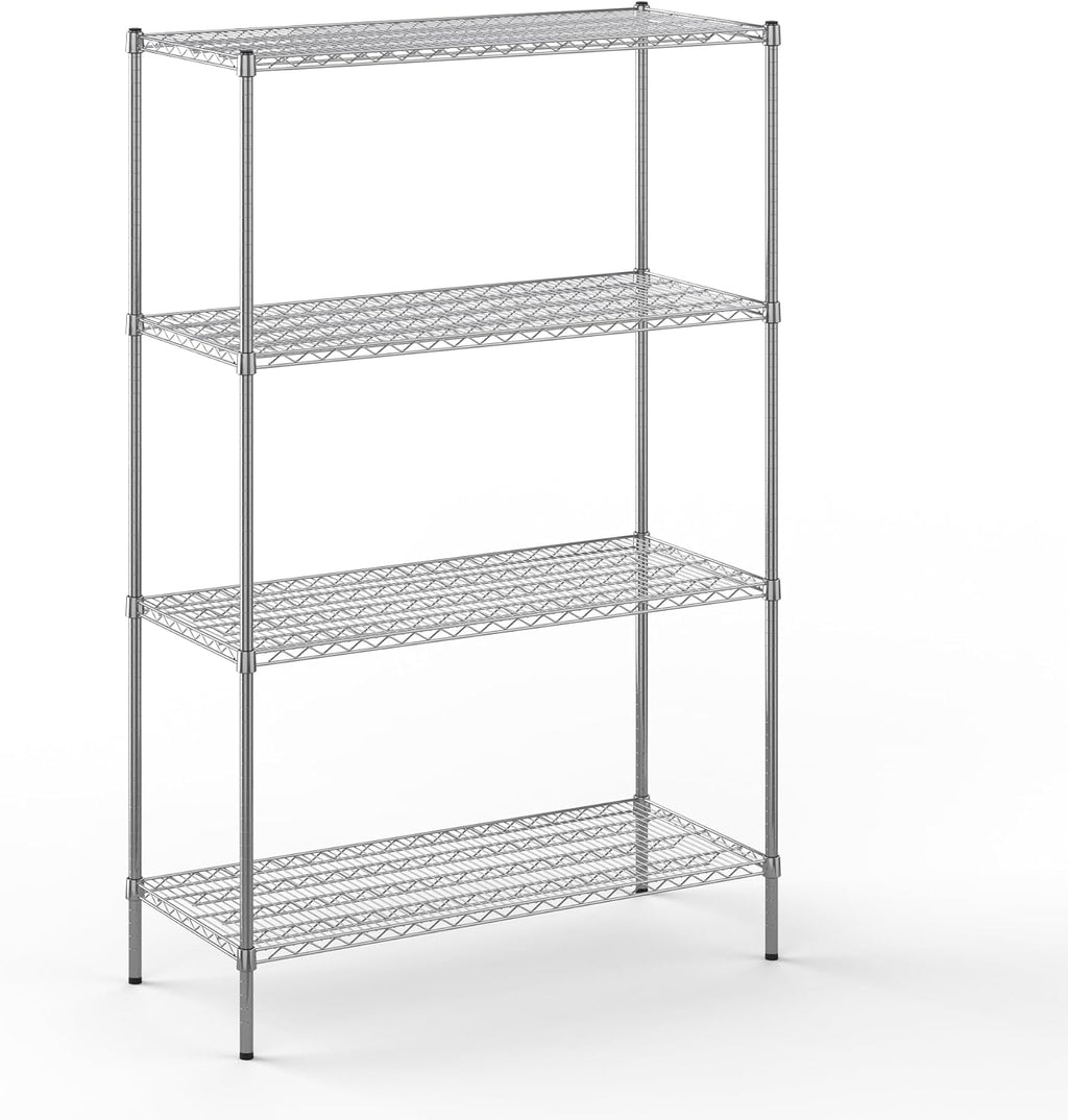 Regal Altair 21" Deep x 48" Wide x 74" Height Wire Shelving Kit | 4-Tier | NSF