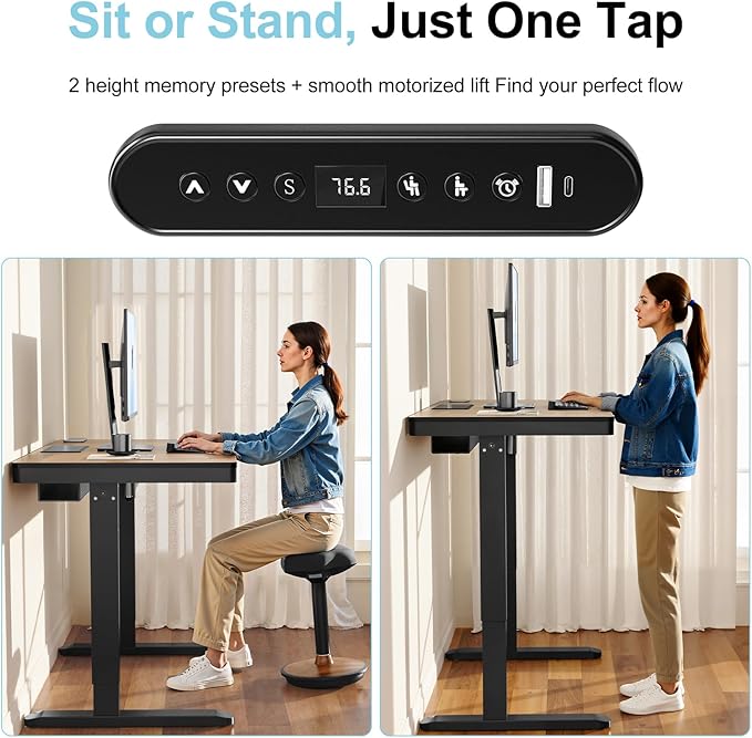 ERGO COLLECT Electric Standing Desk 48 Inch - Image 8