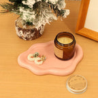 CCINPPY Ceramic Jewelry Tray Trinket Dish, Decorative Cloud Vanity Key Tray - Image 6