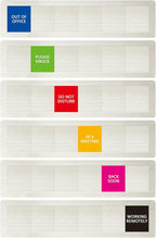 Privacy Door Sign, Do Not Disturb/Please Knock/Out of Office/in a Meeting/Back by LoYinLo