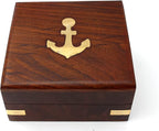 US HANDICRAFTS Brass Compass - Image 6