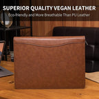 Geslun Personalized Vegan Leather Portfolio, Legal Size 8.5 x 14 Pad Holder - Image 4