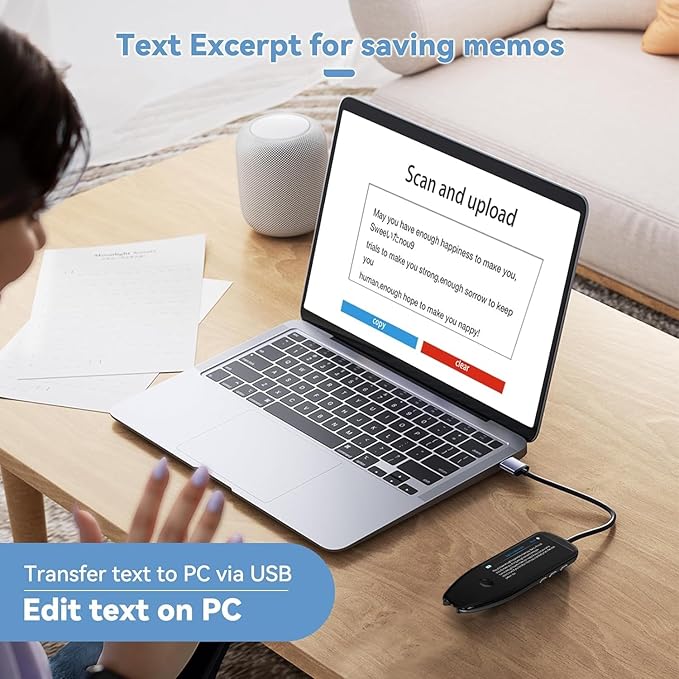 X5 Pro Translation Pen Scanner, Reader Pen Text to Speech Device - Image 5
