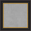 Amanti Art Black Framed Magnetic Board 26x26 Medium Vision Board by AmantiArt