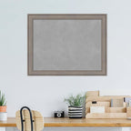 Amanti Art Grey Framed Magnetic Board 21x27 Medium Vision Board - Image 5