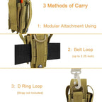 Depring Tool Holster Sheath Universal Multi Pockets Tool Organizer Heavy Duty - Image 4