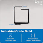 ICC 3” Metal Cable Management Ring, Rack or Wall Mount - Image 2
