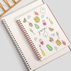 EMSHOI Dotted Journal Spiral Notebook 5.7" x 8.22" - Image 4