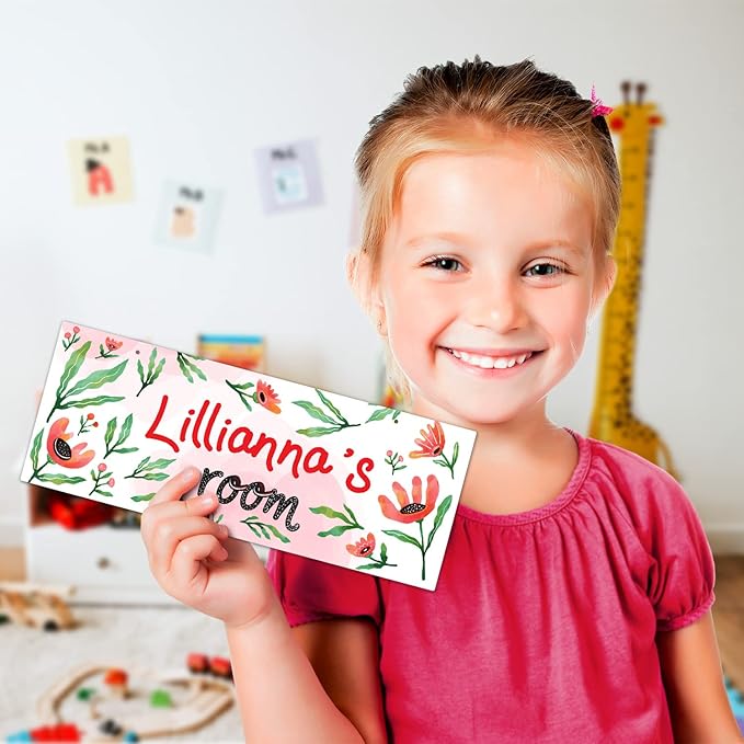 Custom Boy/Girl Name Sign Personalized Children Room Decor Sign - Image 5