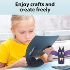OcePor 100 Sheets Black Cardstock 11” x 17”, 92lb/250gsm Card Stock, Thick Card - Image 6