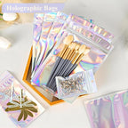 6x9 inch Holographic Bags with Party Favor Mylar Bags Coffee Storage - Image 7