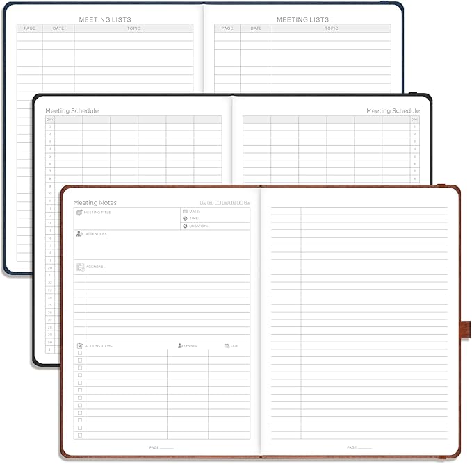 EMSHOI Meeting Notebook for Work - Image 4