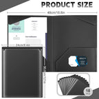 Henoyso 18 Pcs Plastic Folders - Image 2