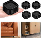 shouwuhho 4 Pack Furniture Risers Adjustable Bed Risers Heavy Duty Lifts Height by EnjoyLifeEnjoyHappiness
