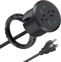 Desktop Power Grommet 3-inch Hole, 40W Total Fast Charging Station, 2 PD 20W by Jgstkcity
