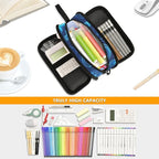 BOENLE Custom Joystick Gamepad Blue Flame Pencil Case Box Boys Girls - Image 5