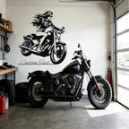 Custom Motorcycle Metal Sign Personalized Biker Name Sign Motorcycle Wall Art - Image 6