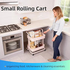 Ufriandz 2 Tier Short Rolling Cart - Image 8