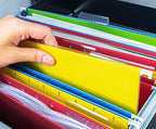 HERKKA Extra Capacity Hanging File Folders, 30 Pack Reinforced Letter Size - Image 7