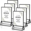 PPH-Sisy Acrylic Sign Holder 4x6 Display Stand, Acrylic Frames by PPH-SisyPurchaseNow