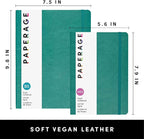 PAPERAGE Softcover Lined Journal Notebook, 160 Pages, Medium College Ruled - Image 2