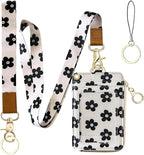 2-in-1 ID Badge Holder & Lanyard Wallet by BOLIMOSS