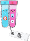 Funny Phlebotomy Badge Reel | Cute Retractable ID Card Phlebotomist Badge by BVIIE