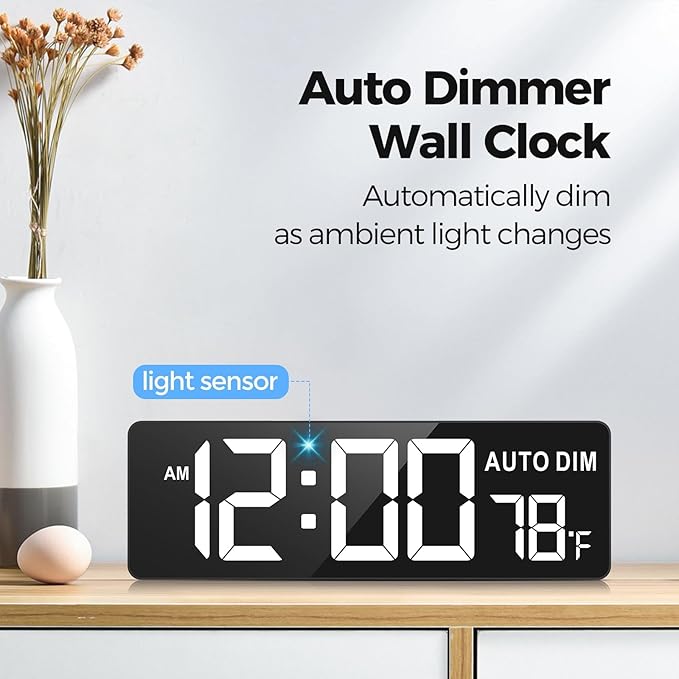 REACHER 16.5" Large Digital Wall Timer Clock - Image 3