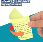 Chell Extra Heavyweight Index Cards 3x5 Inch, No Bleed-Through, Ruled Front and - Image 4