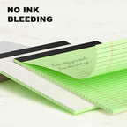 AILZFEI Colored Legal Pads 8.5 x 11 Note Pads 8.5x11 inch, Wide Ruled Clear - Image 4