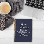 OXW Navy Blue Notebooks for Work, Employee Appreciation Gifts, Leadership Gifts - Image 7