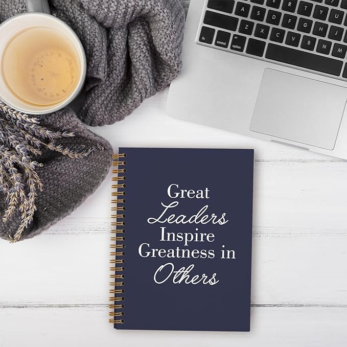 OXW Navy Blue Notebooks for Work, Employee Appreciation Gifts, Leadership Gifts - Image 7