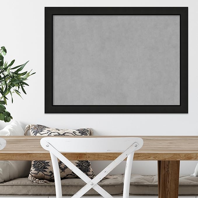 Amanti Art Black Framed Magnetic Board 23x31 Medium Vision Board - Image 5