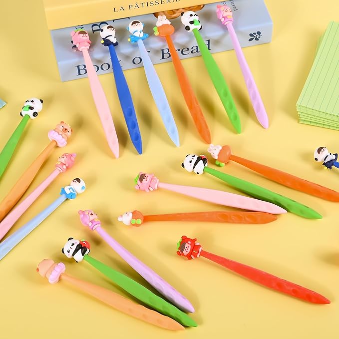 24 Pcs Cute Retractable Eraser for Pencils Cute School Supplies Kawaii Erasers - Image 5