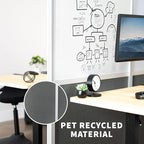 VIVO Modular Wall System, 2 PET and Whiteboard Panels, Professional Office - Image 7
