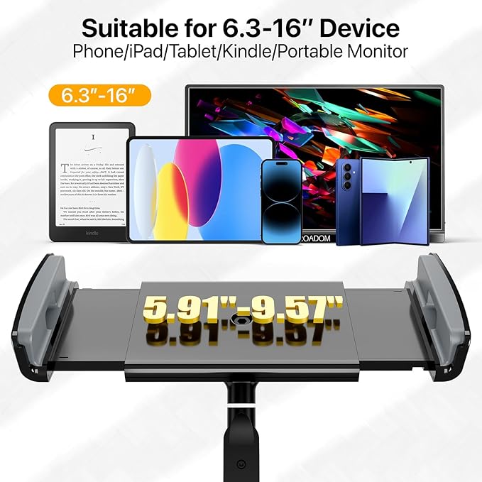 Tablet Stand Holder-Adjustable iPad Desk Mount - Image 3