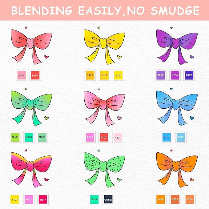 Caliart Alcohol Markers Brush Tip - Image 7