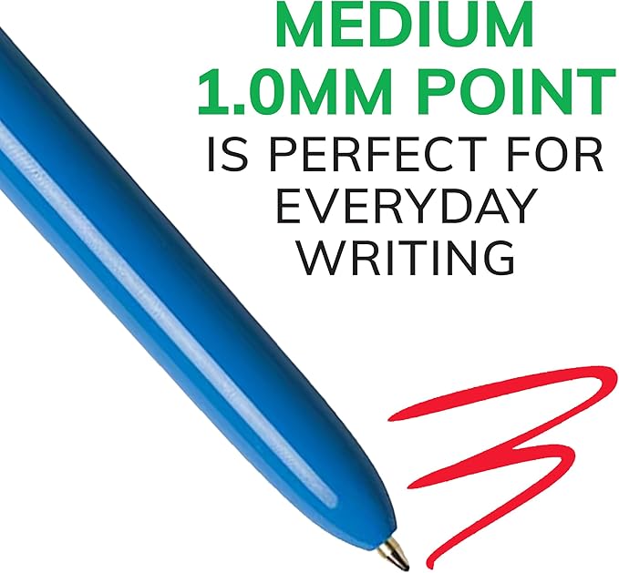BIC 4-Color Original Retractable Ballpoint Pen - Image 2