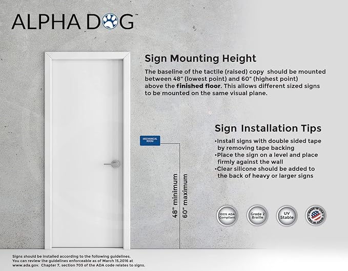 ALPHA DOG ADA SIGNS - Image 5