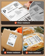 MUNBYN 4"x6" Direct Thermal Shipping Labels, Commercial Grade Permanent - Image 7