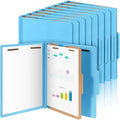 Skyygemm 24 Pcs Classification Folders Letter Size, 1 Divider Pressboard File by Skyygemm