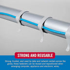 VELCRO Brand 150 Pack Reusable Cable Ties - Image 5