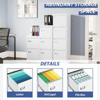 4 drawer file cabinet, filing cabinets for home, package contents