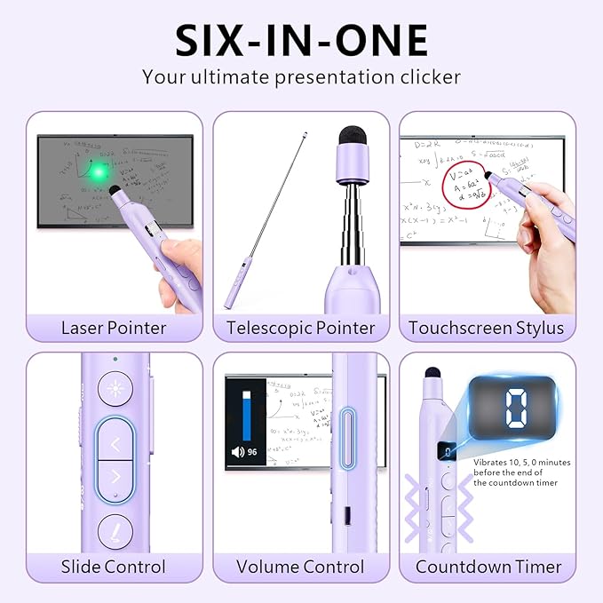 Norwii N21 Bluetooth Presentation Clicker - Image 2