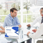 10 Pack Acrylic Sign Holder 8.5 x 11 Horizontal, Double-Sided Stand up Table - Image 4