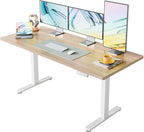 HUANUO 63 x 28 inch Electric Standing Desk Adjustable Height, 4 Memory Height by HUANUO